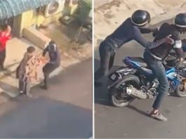 Polis buru dua lelaki naik Yamaha Y15ZR ragut warga emas