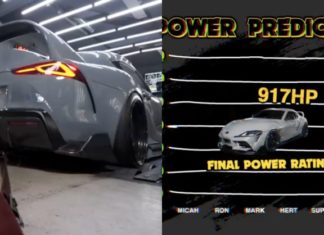 Toyota GR Supra guna enjin 2JZ, ujian dyno capai 917hp!