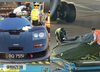 McLaren F1 GT milik Sultan Brunei muncul di lapangan terbang Heathrow