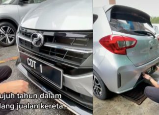 Nombor plat lagi mahal dari harga Perodua Myvi…