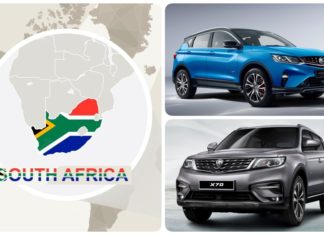 Proton kembali di Afrika Selatan, bakal jual X50, X70 dan Saga