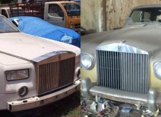 5 Rolls Royce terbiar usang di India