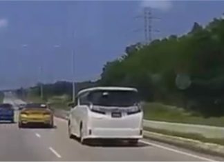 Ibarat lepas ‘gian’, polis cari pemandu Singapura pandu secara merbahaya