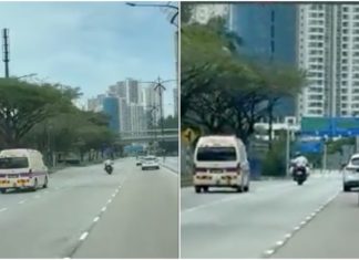 Konvoi TMJ beri laluan pada ambulans, iring hingga ke hospital