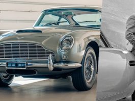 Aston Martin DB5 milik pelakon James Bond Connery bakal dilelong