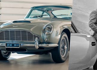 Aston Martin DB5 milik pelakon James Bond Connery bakal dilelong