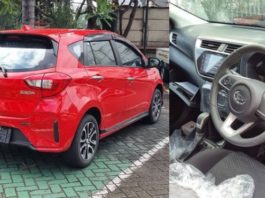 Daihatsu Sirion (Myvi) facelift dikesan di Depok, Indonesia, bakal lancar Jun depan
