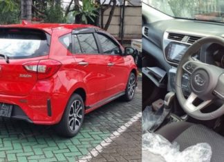 Daihatsu Sirion (Myvi) facelift dikesan di Depok, Indonesia, bakal lancar Jun depan