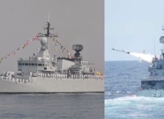 KD Lekir cipta sejarah tembak peluru berpandu luar perairan Malaysia