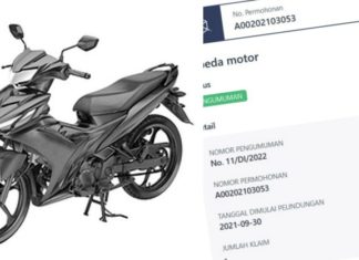 Yamaha Jepun paten moped mirip 135LC Fi pasaran Malaysia di Indonesia….