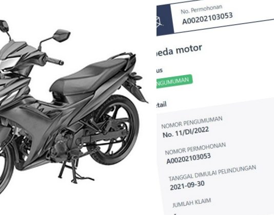 Yamaha Jepun paten moped mirip 135LC Fi pasaran Malaysia di Indonesia….