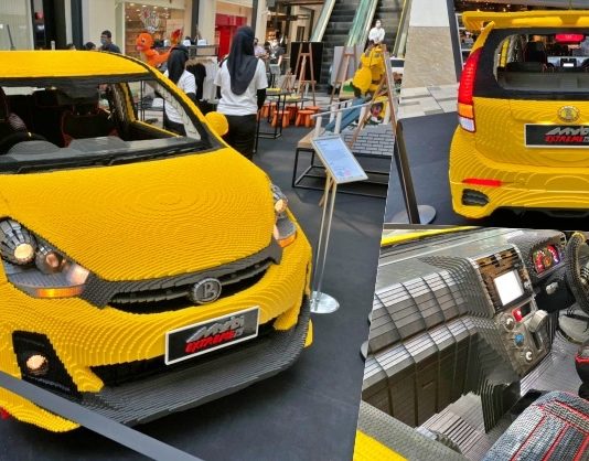 MyBi lego guna 1.27 juta blok dipamer di Publika, lebih mahal daripada King asli!