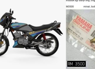 Nak ‘tolak’ skru main jet NOS RX-Z harga RM3,500..demo dok kenal barey!!
