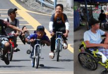 Lumpuh seumur hidup, hilang kaki kiri kerana basikal lajak….