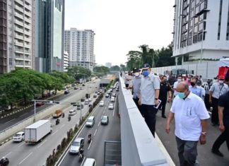 Jejambat Jalan Tun Razak sepanjang 2.8km dibuka hari ini