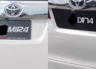 Dua Toyota Alphard guna nombor plat ‘fancy’ nama isteri MIRA dan DINA ditahan