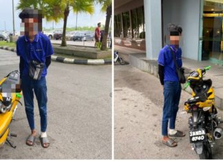Gara-gara guna nombor plat JANDA, polis tahan remaja lelaki