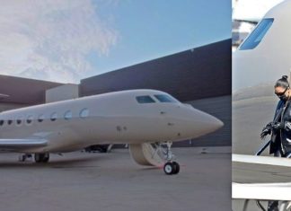 Kim K ‘show off’ jet peribadi kashmir pertama miliknya, harga RM658 juta