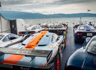 Pemandangan ‘rare’, feri dipenuhi dengan deretan McLaren F1 bernilai RM877 juta