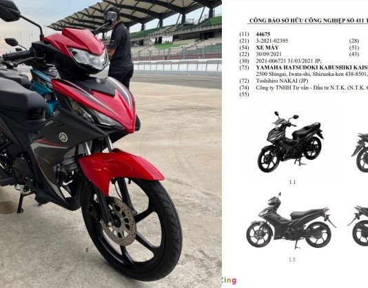 Selepas Indonesia, Yamaha Jepun paten moped Exciter 135 (LC 135 Fi) di Vietnam