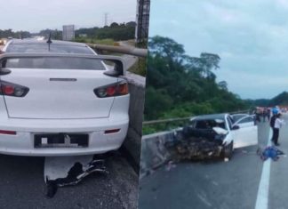 Pemandu BMW kemalangan cederakan tiga beranak beri keterangan