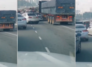 Langgar 12 kereta di Tambak Johor, pemandu lori ada 33 saman direman hari ini