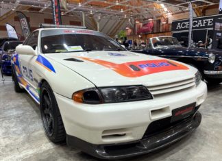 Nissan Skyline R32 yang viral guna liveri PDRM, disita pihak polis