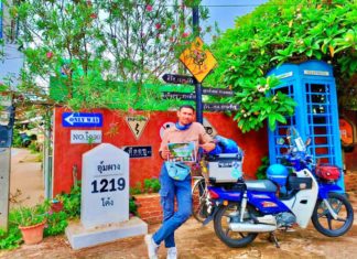 OKU kekurangan pendengaran ‘ride’ ke Laos, guna Honda EX-5 Fi dengan kos RM3K!