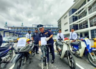 Tiga sindiket curi kereta dan motor Klang tumpas