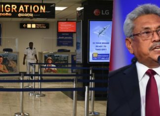 Pegawai imigresen enggan cop pasport, Rajapaksa dan 14 ahli keluarga tak lepas naik pesawat