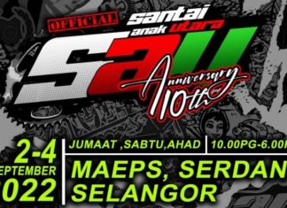 Santai Anak Utara di MAEPS pada 3 September ini, kali pertama diadakan di luar Utara, sasar 100K peserta!