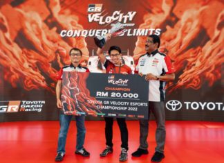 Pemuda 24 tahun menang RM20,000 Kejuaraan Esports Toyota GR Velocity