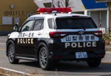 Polis Yamanashi Jepun guna Toyota Raize (Ativa) sebagai kereta peronda