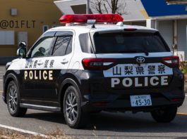 Polis Yamanashi Jepun guna Toyota Raize (Ativa) sebagai kereta peronda