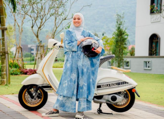 Nabila Razali beli Vespa 946 Dior, harga boleh dapat sebuah Harley Road Glide
