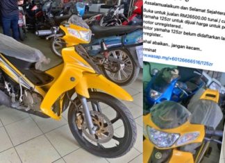 Pemilik mahu jual Yamaha 125ZR (NOS) pada harga RM26k, netizen ‘sila meninggal’….