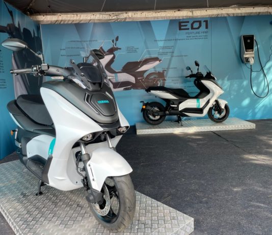 Yamaha E01 – Motosikal elektrik pertama Yamaha di Malaysia, harga dijangka lebih RM20K!