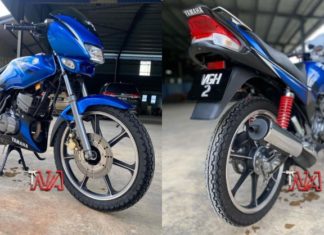 Pemilik mahu lepaskan Yamaha RX-Z nombor plat tunggal pada harga RM180k