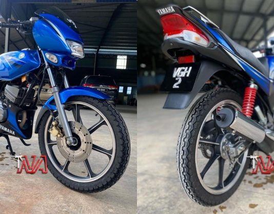 Pemilik mahu lepaskan Yamaha RX-Z nombor plat tunggal pada harga RM180k