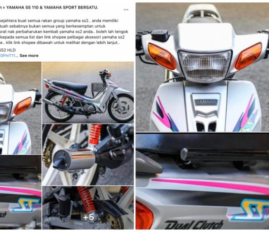 Lelaki ini kongsi 34 ‘link’ barang Shope untuk restorasi Yamaha SS Two, terus senang nak restorasi motosikal!