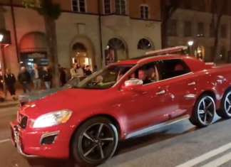 Volvo XC60 pacuan enam roda, hanya satu di dunia?