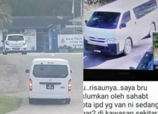 Van putih tular didakwa culik budak milik polis Raub..