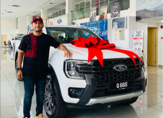 Fikry Ibrahim beli Ford Ranger Wildtrak persediaan banjir