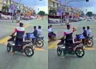 Polis cari kumpulan motor halang lalu lintas iring van mayat