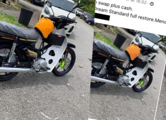 Pemilik EX5 Dream mahu ‘swap’ dengan Y Suku