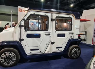 Hopper buggy elektrik acah Hummer, sekali cas boleh pandu 80km