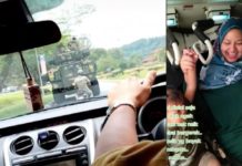 Ibu ‘kejar’ kereta perisai ke Kem Sungai Besi, demi tunaikan ngidam anak
