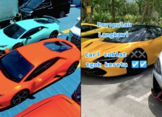 Pengasas produk tayang Lamborghini, sekali orang Langkawi pamer segudang supercar