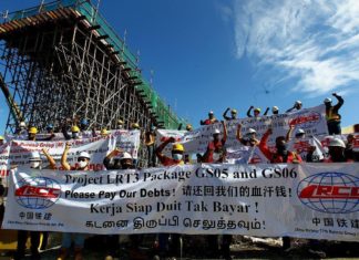 Projek LRT 3: Syarikat China diminta lunas tunggakan RM25 juta