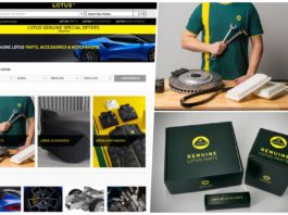 Lotus lancar platform e-dagang untuk beli alat ganti, bermula kenderaan tahun 1981 sehingga Evora